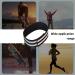 6-Piece Reflector Tape Set for Bicycles Jogging & Hiking | Velcro Clips & Elastic Safety Bracelet - High Visibility Black - Buy Online on GoSupps.com
