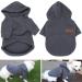 Hualisiji Dog Hoodie & Sweatshirt - Warm Fleece Sweater for Chihuahua - Lightweight Soft Stylish in Black & Gray - International Shipping Available - Buy Online on GoSupps.com