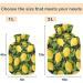 NAANLE Watercolor Lemons Hot Water Bottle - 1L Transparent Bed & Feet Warmer | Pain Relief & Heat Therapy - Buy Online on GoSupps.com