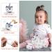 7-in-1 Tobogganing Baby Gift Set | Newborn Gift for Boys & Girls | Blanket Rattles Bibs & More | Perfect Baby Shower Souvenir - Buy Online on GoSupps.com