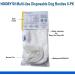 Veterinary Dog Boots 8-Pack by Nooby's | Protect Wounds Indoors & Outdoors | Medical Booties for Maximum Recovery (M 2.5-3.5 Width) - Buy Online on GoSupps.com