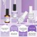 Saviland 7pcs 15ml Base and Top Coat Set with Nail Dehydrator - Non-Acid PH Bond for Quick Dry, DIY, and Professional Nail Prep - 16 Piece Set - Buy Online on GoSupps.com