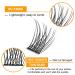 B&Q Natural Individual Lash Clusters Extensions - D Curl 8-16MIX - 72 Clusters - DIY at Home - Buy Online on GoSupps.com