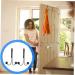 GLEAVI 2pcs Coat for Outdoor Home Hook Multi-Functional Double Punch- Door Hanging 14x9cm Black - Buy Online on GoSupps.com