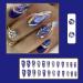 Nail art pieces glazed amber pattern ins style wearable nails almond nail pieces finished products light luxury style hot girl nail art pieces fake nail patches 1 count (Pack of 1) - Buy Online on GoSupps.com
