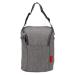 Breastmilk Cooler Bag Insulated Baby Bottle Bag Insulated Bag for Baby Meals Spacious Storage of Baby Bottles Waterproof Nylon Insulation Bag Outdoor(Gray) Grey