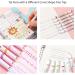6pcs Curve Highlighter Pen Set Tip Pens with 6 Different Curve Shapes Fine Tips Colored Curves Pens for Journaling Writing Drawing Scrapbooking Note Taking School 6pcs - Buy Online on GoSupps.com