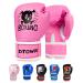 Kids Boxing Gloves Premium Breathable Training Boxing Gloves for Punching Bag, Kickboxing, MMA Pink 4 OZ