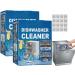 Dishwasher Tablets Dishwasher Cleaning Tablets Removes Limescale Build Up Highly Efficient Dishwasher Cleaner for Kitchen Tableware Care 40pc