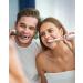 Bitvae Dual Ultrasonic Electric Toothbrush 2-Pack with Holders and 8 Brush Heads - 5 Modes, Rechargeable, Black & White | 30 Days Power for Healthy Teeth - Buy Online on GoSupps.com