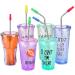Stainless Steel Drinking Straws Metal Reusable Straws with Brushes and Tip Cover for 30oz Tumbler Rambler Cups - Buy Online on GoSupps.com