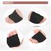 RooRuns Metatarsal Pads - Pain Relief Gel Cushion for Metatarsalgia & Morton s Neuroma - Black XL (2 Pairs) for Men & Women - Buy Online on GoSupps.com