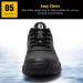 Men's Waterproof Work Shoes: Non-Slip Kitchen Footwear | Tinefiy Black01 - Buy Online on GoSupps.com