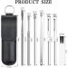 Vicloon Ear Wax Removal Kit - 12 Pcs Ear Pick Tools - Stainless Steel - Portable & Reusable Ear Cleaner for Children and Adults - Buy Online on GoSupps.com