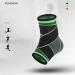 Ankle Brace for Men & Women - Comfortable Compression Sleeve Adjustable Support for Plantar Fasciitis Sports & Heel Pain Relief - Green Size L - Buy Online on GoSupps.com