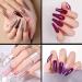 Nail Forms for Gel Builder 100 Pcs Nail Extensions Forms Self-Adhesive Nail Extension Stickers for Acrylic UV & Poly Gel Polygel Nail Form (Pink) - Buy Online on GoSupps.com