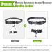 Snocyo Jogging Leash for Medium & Large Dogs | Elastic Reflective Dog Leash with Double Handle & Waist Belt | Perfect for Running & Exercise - Buy Online on GoSupps.com