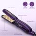 DSHOW Hair Crimper Iron - Volumizing Hair Waver with Titanium Ceramic Plates (Purple) - Buy Online on GoSupps.com