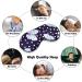 Diamond Butterfly Pattern Sleep Mask - Adjustable Strap, Light Blocking Eye Cover for Men and Women - Ideal for Sleep, Travel, and Relaxation - Buy Online on GoSupps.com
