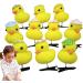Yellow Duck Hair Clips | 10 Duck Hair Clips For Kids | Cute And Soft Animal Hair Clips Yellow Duck Fun Hair Accessories Hair Pins For Kids Women Hat style - Buy Online on GoSupps.com