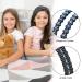 Fashionable Rhinestone Hair Bands - 4-Piece Elegant Double Crystal Headbands for Women & Girls | Slide-Resistant Hair Accessories - Buy Online on GoSupps.com