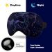Sagittarius Zodiac Constellation Sleep Mask Eye Cover for Sleeping Blindfold with Adjustable Strap Blocks Light Night Travel Nap for Men Women - Buy Online on GoSupps.com