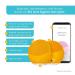 FOREO LUNA Mini 3 Facial Cleansing Brush - Ultra-Hygienic Face Massager for All Skin Types - Sunflower Yellow, Waterproof - 1 Count - Buy Online on GoSupps.com
