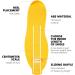 Healifty Shoe Sizer Measuring Device for Adults and Kids - Yellow Foot Measurement Gauge - Buy Online on GoSupps.com