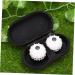 GLEAVI Toy Decompression Ball - White Stress Relief Massage Ball 7.36x3.56cm | Pressure Release & Stress Reliever for Relaxation - Buy Online on GoSupps.com