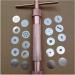 Myceke Clay Extruder - Stainless Steel Polymer Clay Gun for Fondant Sculpting - Buy Online on GoSupps.com