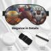 Sports Ball Print Double-Sided Eye Mask | Soft Light Blocking Sleep Aid | Enhance Sleep Quality - Buy Online on GoSupps.com