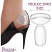 8 Extra Soft Gel Heel Grips for Women - Blister Prevention & Cushion Inserts | Self-Adhesive & Shock Absorbing Pads - Clear - Buy Online on GoSupps.com