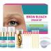  Wuvfojca Wuvfojca Eyebrow Lightening Kit 10ml Eyebrow Whitening Gentle Eyebrow Tint Set Suitable for Dry Skin - Buy Online on GoSupps.com