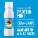 Celebrate Vitamins Mini Protein Drinks - Ready to Drink 15g Complete Protein BCAAs Amino Acids and Hydrolyzed Collagen - Zero Carbs Gluten Free Sugar Free & Fat Free - 3 Fl Oz Each Grape 3 Fl Oz (Pack of 6) - Buy Online on GoSupps.com