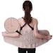Back Support Back Brace Lumbar Support Widen Back Brace Waist Back Posture Corrector Breathable Lumbar Corset Back Support Belt(Large) Large Brown - Buy Online on GoSupps.com