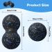 Fascia Ball Set - 2-Piece Massage Ball Set for Feet Peanut & 7cm Balls - Muscle Relaxation & Pain Relief - Buy Online on GoSupps.com