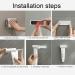 Toothpaste Squeezer Roller | Magnetic Toothpaste Pusher for Wall | Tube Roller Squeezer for Bathroom Puts an End to Waste Bathroom Accessories Dalynn - Buy Online on GoSupps.com