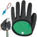 GKZB fishing gloves Angller gloves waterproof fishing glove predatory fish stab -resistant bite -proof with a magnetic closure for the safe handling of Hecht Wels Zander