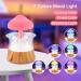 Rain Cloud Humidifier with Remote Control | GUKKK 3-in-1 Aroma Diffuser & 7-Color Night Light | 300 ml for Office & Bedroom - Buy Online on GoSupps.com