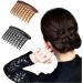 8 Piece Plastic Hair Comb Set for Fine Hair & Bridal Veils - Elegant Teeth Hairpins Side Combs & Hair Jewelry - Buy Online on GoSupps.com
