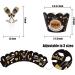AIERSA 96Pcs Graduation Cupcake Toppers Wrappers 2024 Congrats Grad Cupcake Decorations Set Graduation Cupcake Wrappers for Cupcake Food Decorations Black Gold - Buy Online on GoSupps.com