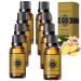 Drainage ginger oil decreasing herbal massage oil for losing weight anti-cellulite massage oil fat burning massage oil against cellulite and slimming massage oil on the stomach (8PCs)