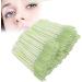 Mascara Wand Eyelash Brush Disposable Eyelash Spoolie for Women Beauty Girl Eyelash(green) - Buy Online on GoSupps.com