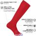 FITRELL Over-the-Calf Knee High Baseball Soccer Softball Socks (2 Pack) - Red - Medium - Buy Online on GoSupps.com