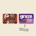 Graze Cocoa Vanilla Oat Flapjacks Vegetarian Healthy Snacks High in Fibre 3 Bars per Punnet Whole Oats & Natural Flavours - Packaging may vary - (18 x 50g Snacks) Cocoa Vanilla 18 Count (Pack of 1) - Buy Online on GoSupps.com