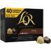  L'OR L'OR Espresso Coffee Maxi Pack - Aluminium Coffee Capsules Compatible with Nespresso * - 6 Packs of 40 Capsules (240 Drinks) - Buy Online on GoSupps.com