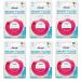 DrTung's Smart Floss - Natural Floss, PTFE & PFAS Free Floss, Gentle on Gums, Expands & Stretches, BPA Free Floss - Natural Dental Floss Cardamom Flavor (Pack of 6) 6 Count (Pack of 1)