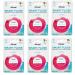 DrTung's Smart Floss - Natural Floss, PTFE & PFAS Free Floss, Gentle on Gums, Expands & Stretches, BPA Free Floss - Natural Dental Floss Cardamom Flavor (Pack of 6) 6 Count (Pack of 1)