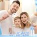Buy Nuen Portable Soft Travel Toothbrushes - 2 Pack Foldable Camping Toothbrush with Toothpaste for Adults (Blue) - Ideal for Travel & Camping - Buy Online on GoSupps.com