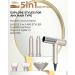 5 in 1 Air Styler 110000 RPM High Speed Hair Dryer Low Noise Blowdryer Hair Dryer Curler 200 Million Negative Ionic Hair Dryer Hairdryer with Diffuser Travel Hairdryers for Travel Home Use Silver - Buy Online on GoSupps.com